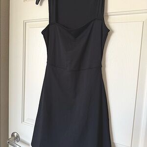 Athletic Black Sleeveless Sheath Mini Dress - NEW never worn